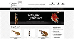 Desktop Screenshot of espagne-gourmet.com